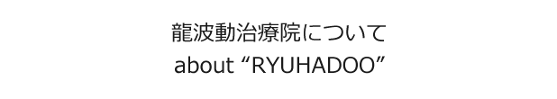 「龍波動治療院」について